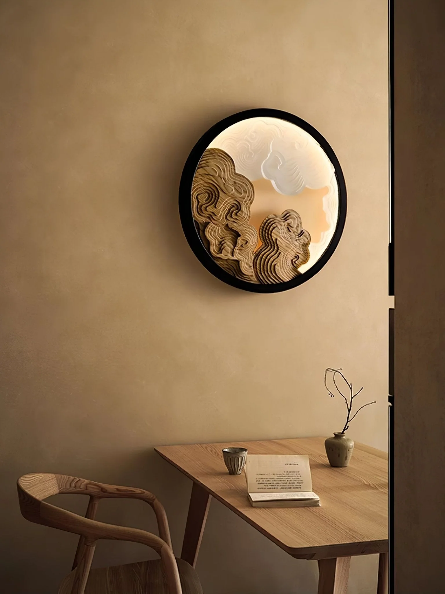 Grayson Modern Wood Wall Lamp - Image 6