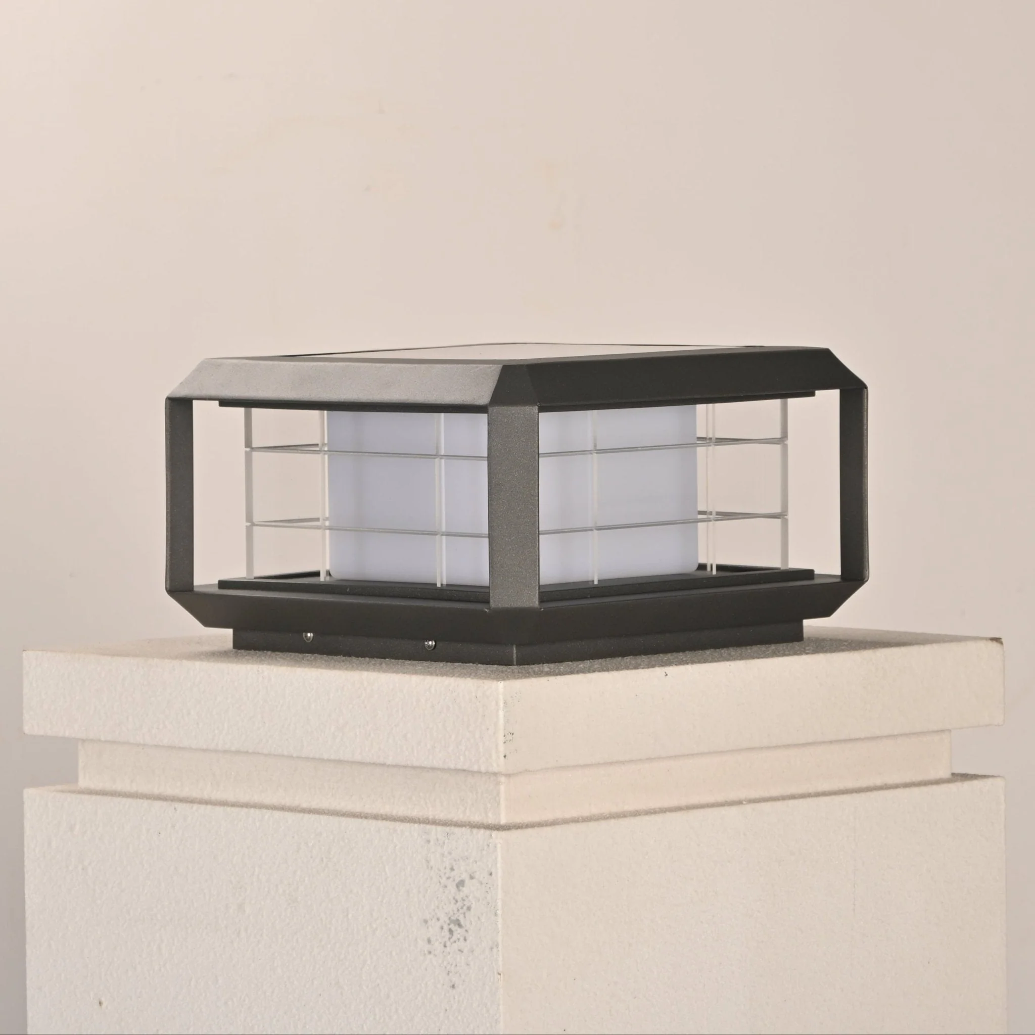 Grid Guard Solar Lantern Outdoor Lamp - Image 2