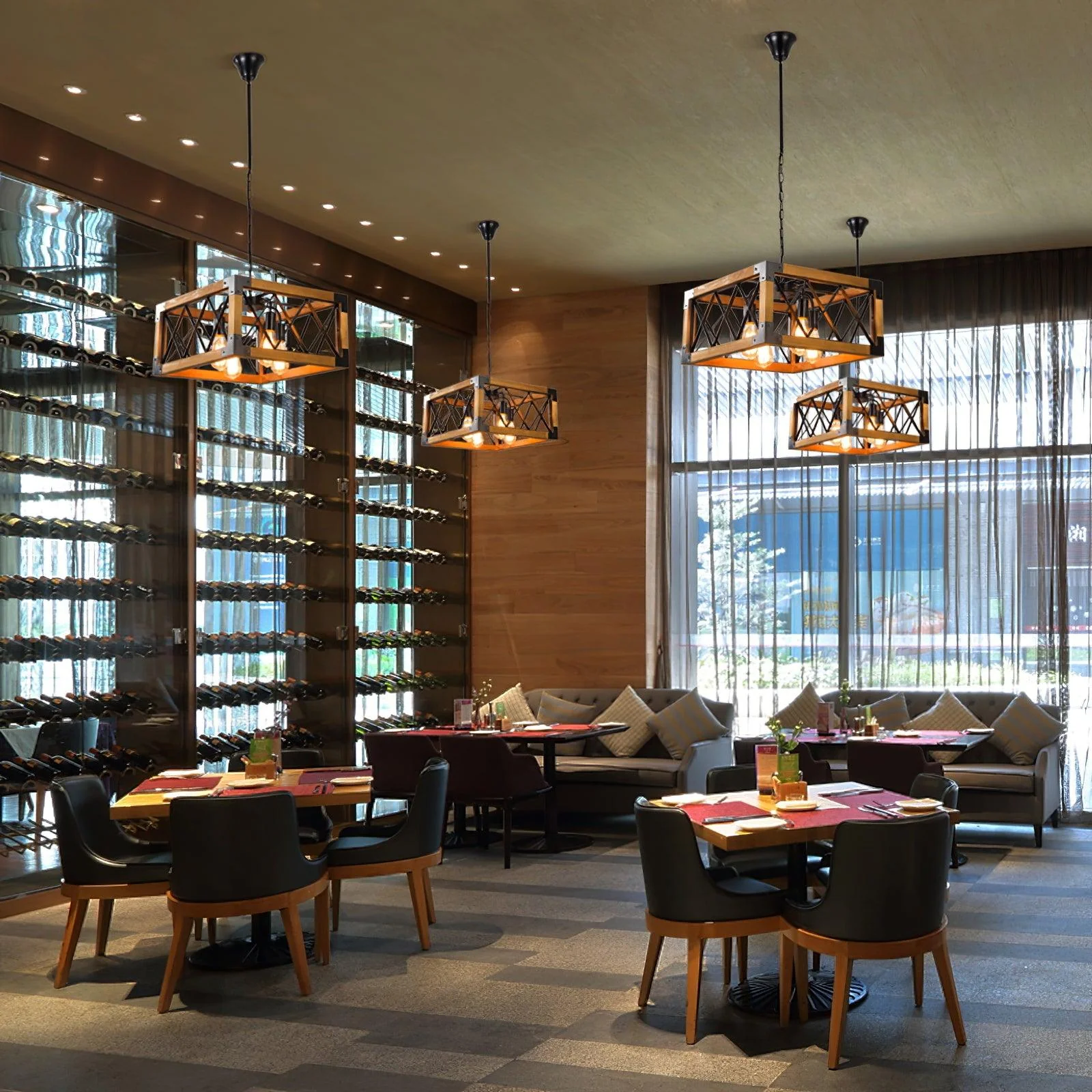 Grid Kitchen Island Rectangle Chandelier - Image 18