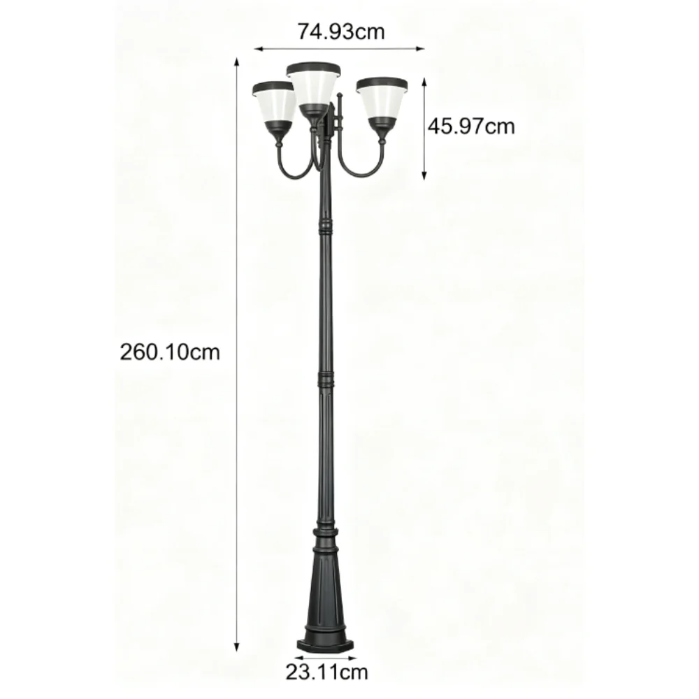 Grin Finish Traditional Outdoor Street Lights - Image 7