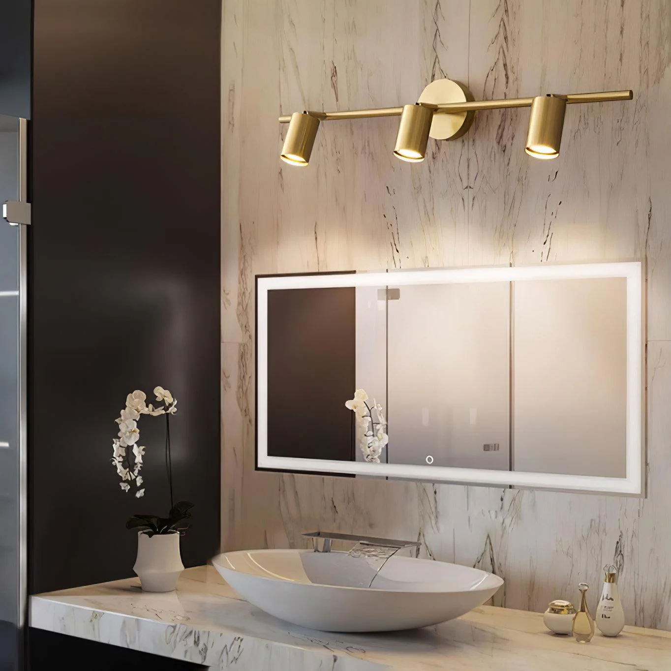 Grover Rotatable Brass Spotlight Wall Light - Image 51