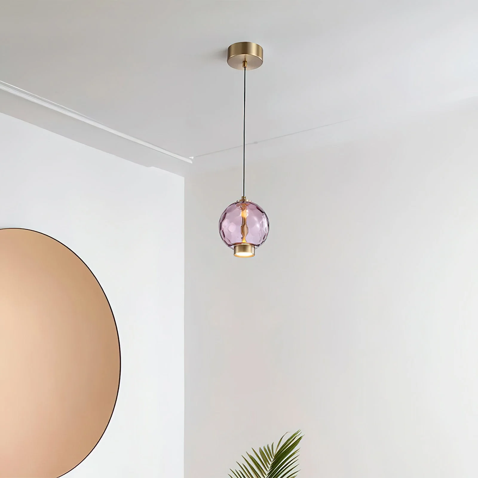 Gusto Modern Glass Pendant Light - Image 14