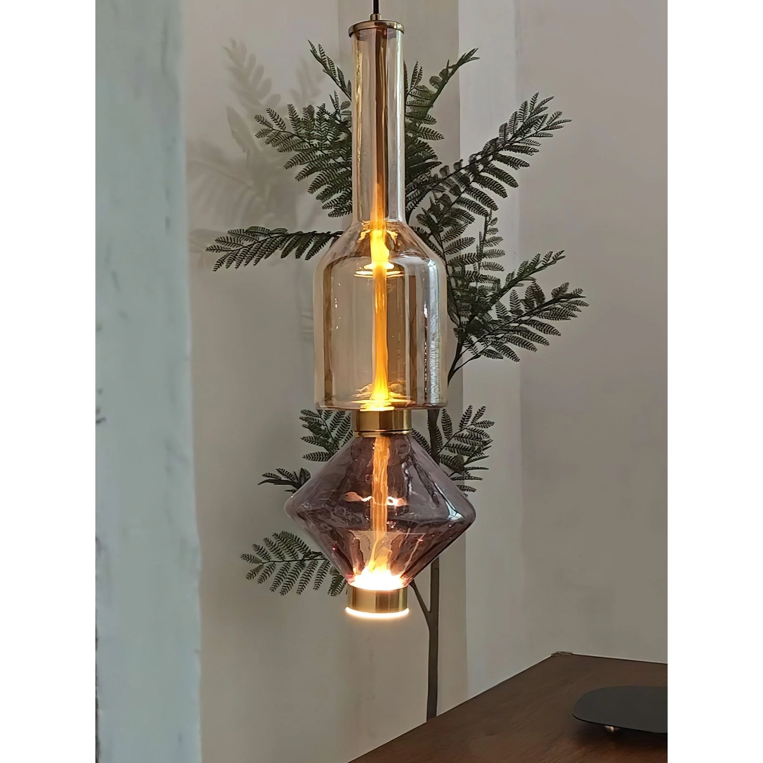 Gusto Modern Glass Pendant Light - Image 19