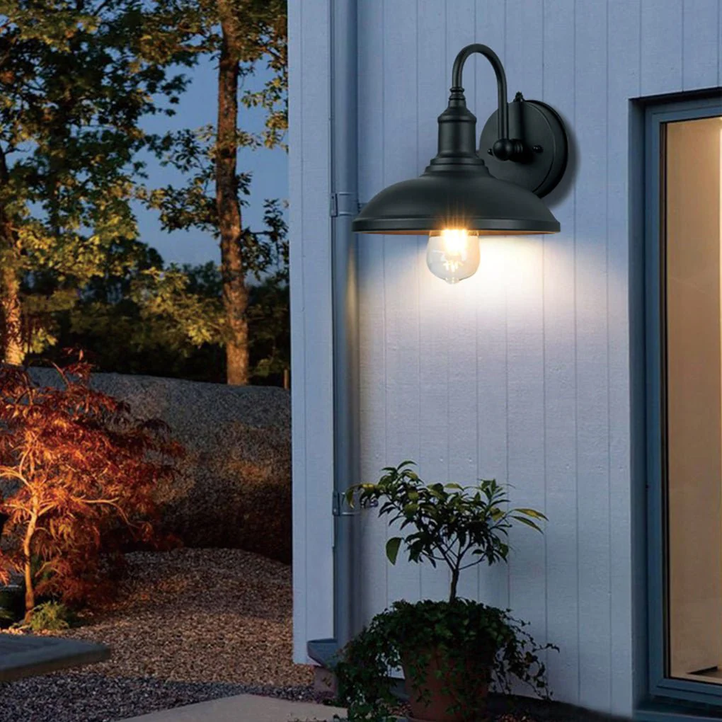 Guy Retro Induction LED Outdoor Wall Sconces Light
