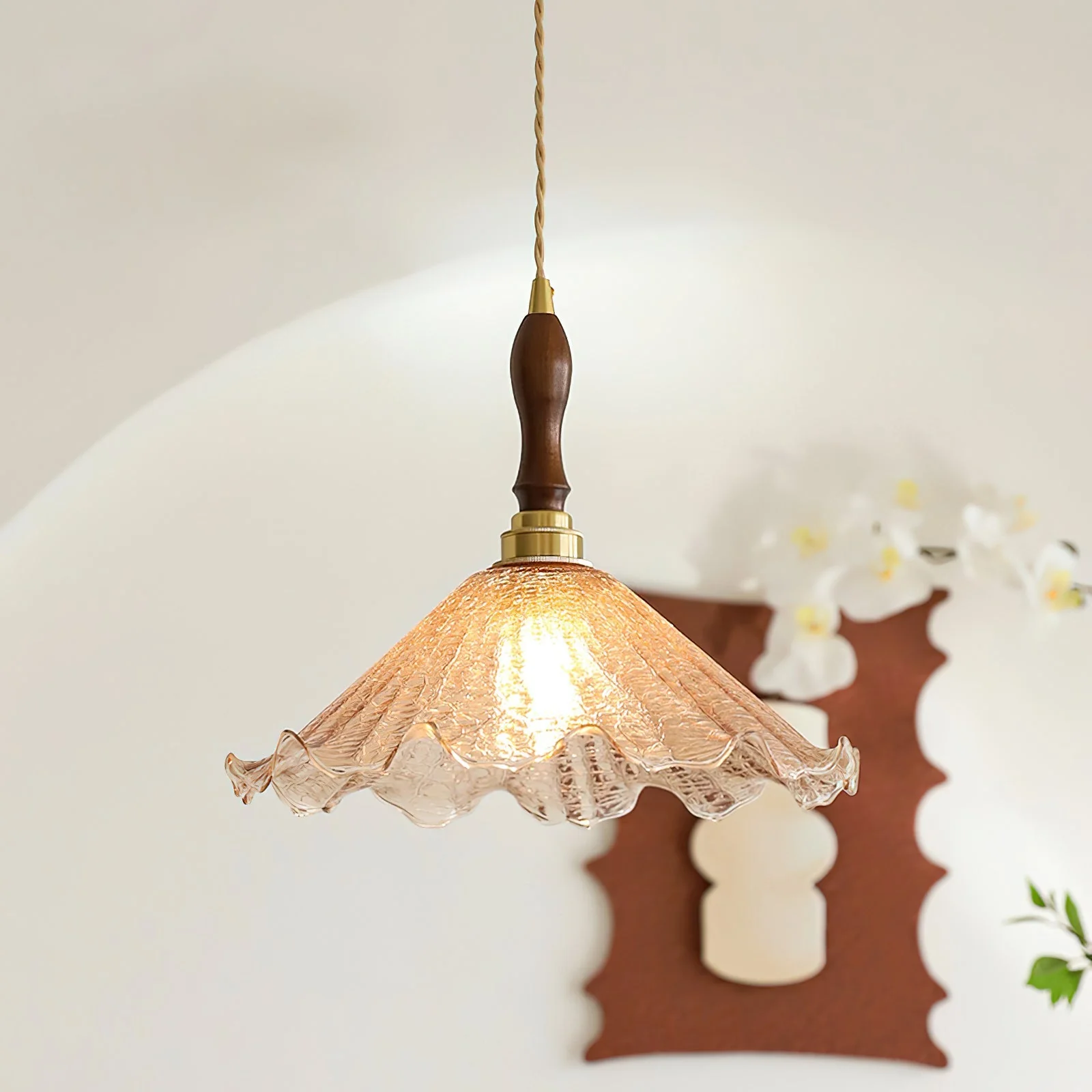 Gyran Retro Glass Pendant Light - Image 2