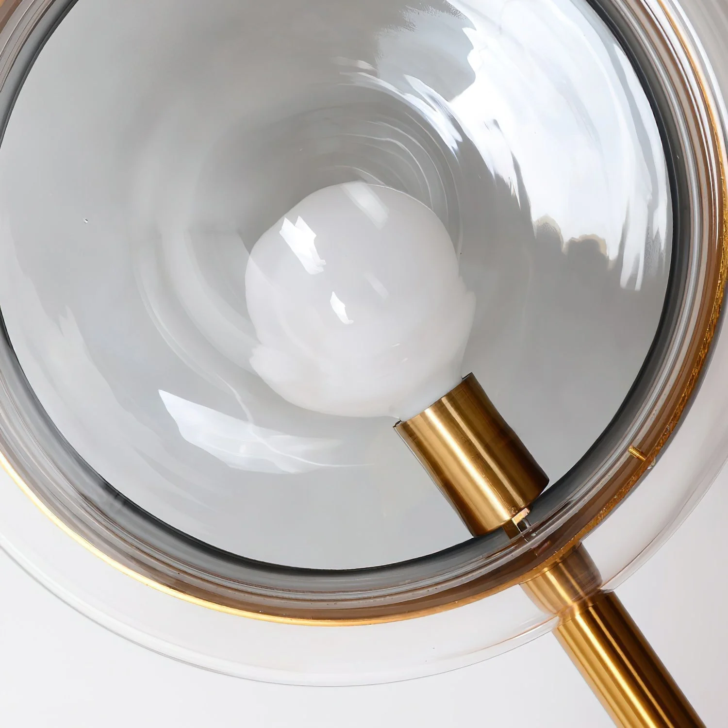 Hailie Contemporary Glass Floor Lamp - Image 18