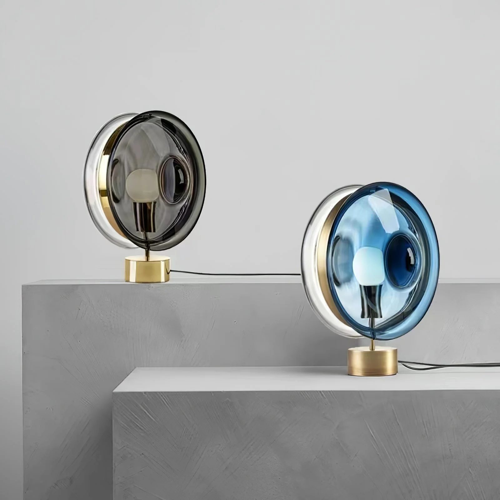 Hailie Modern Glass Table Lamp - Image 4