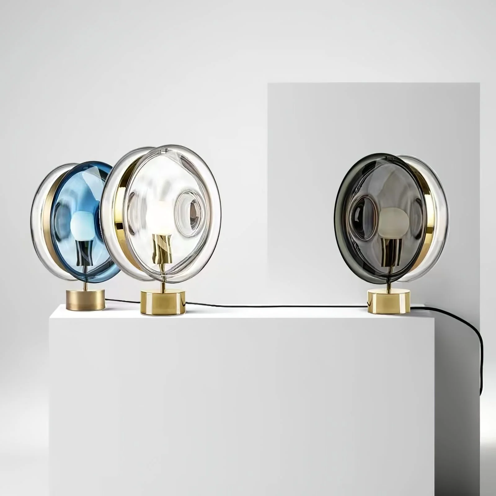 Hailie Modern Glass Table Lamp - Image 9