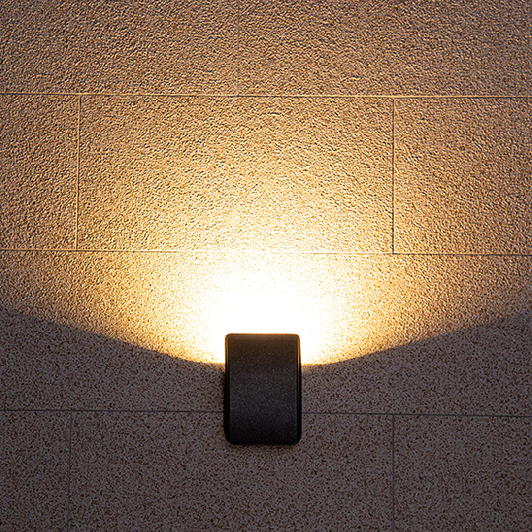 Halaay LED Waterproof Minimalist Glass Outdoor Wall Lights - Image 7