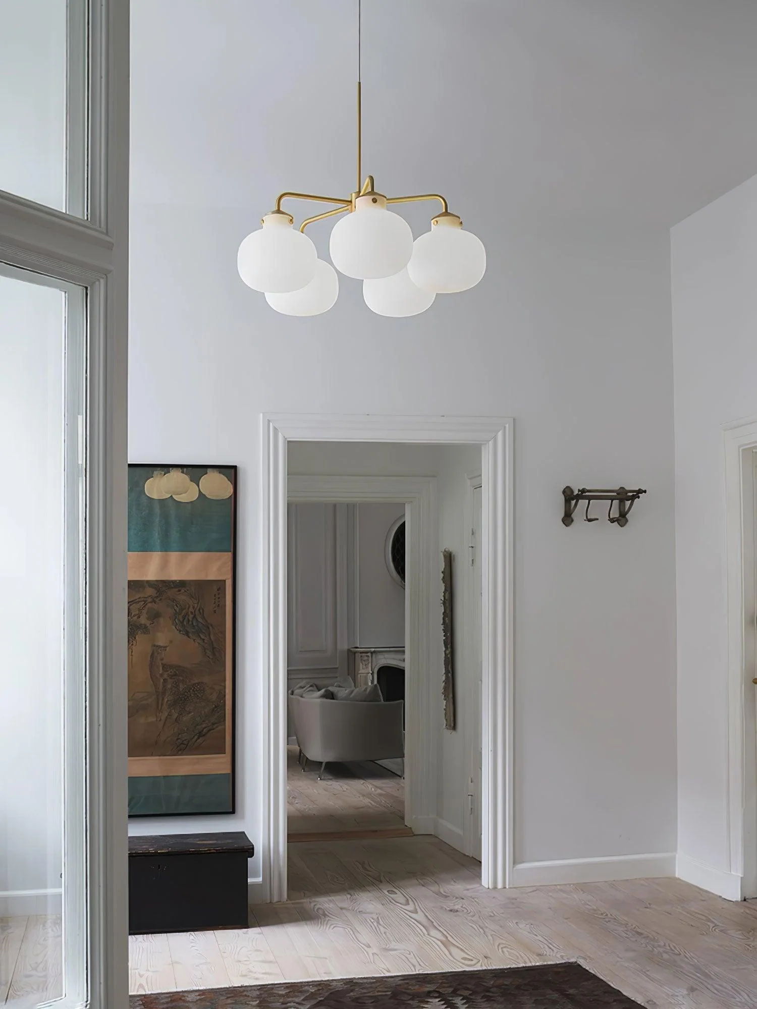 Halo Contemporary Glass Pendant Lamp - Image 31