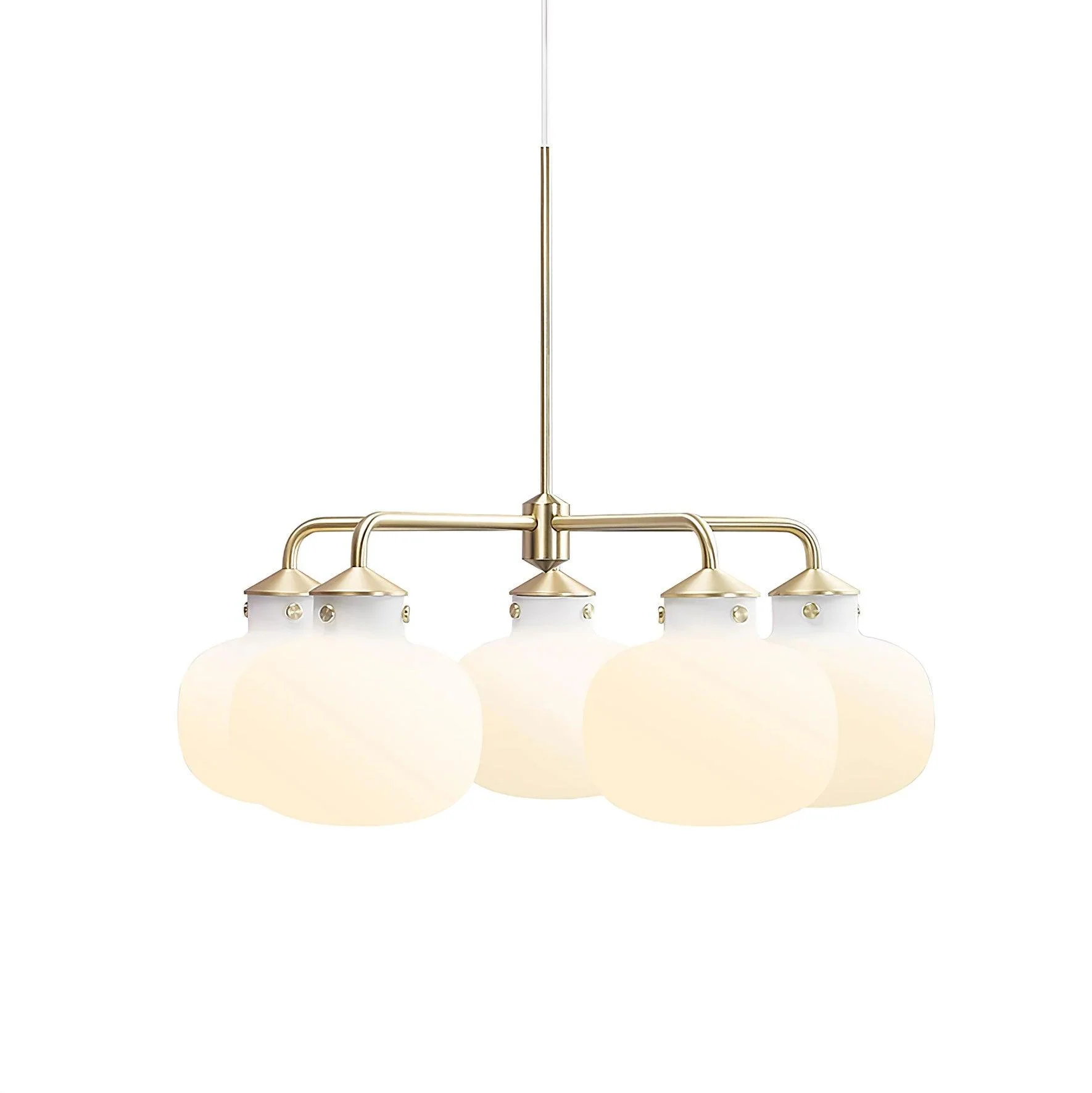 Halo Contemporary Glass Pendant Lamp - Image 9