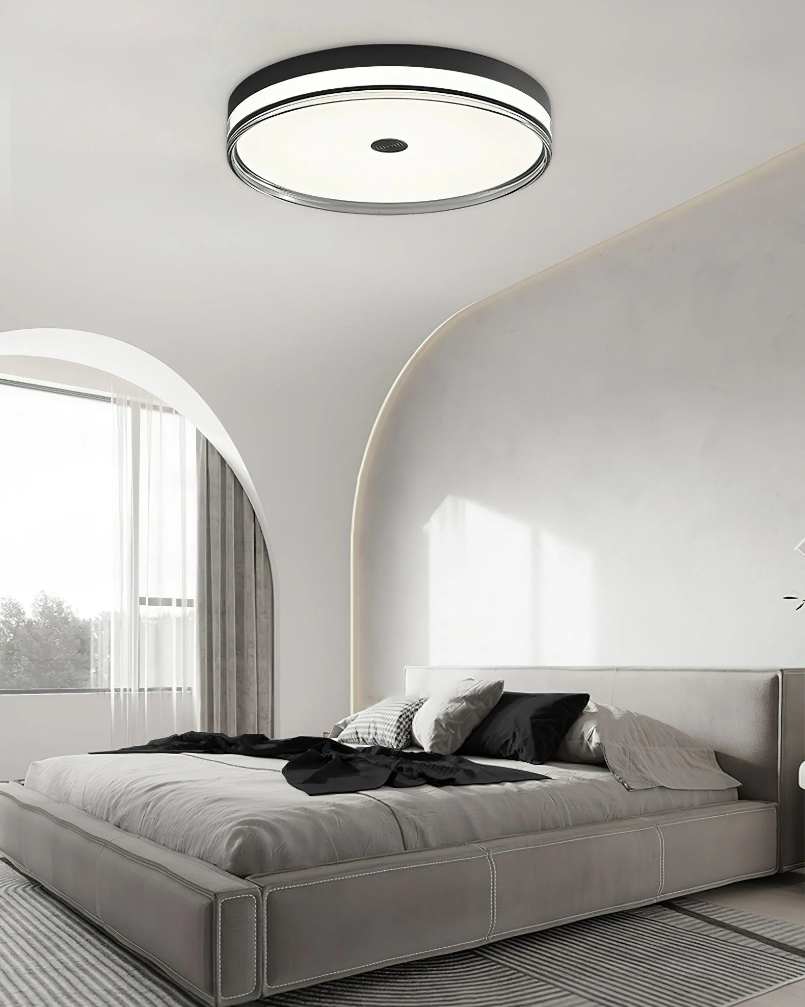 Halo Fashion Brass Ceiling Lamp - Image 23