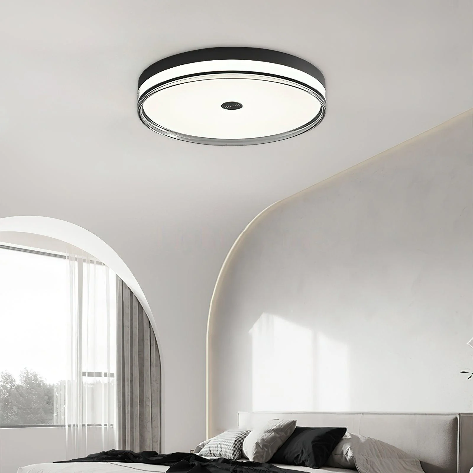 Halo Fashion Brass Ceiling Lamp - Image 4