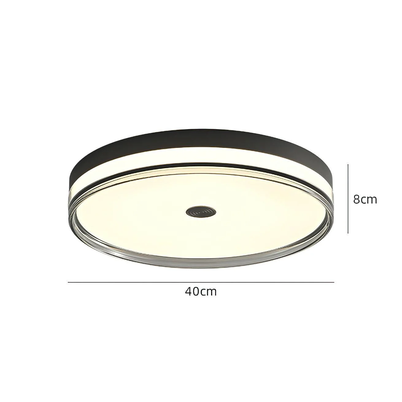 Halo Fashion Brass Ceiling Lamp - Image 7