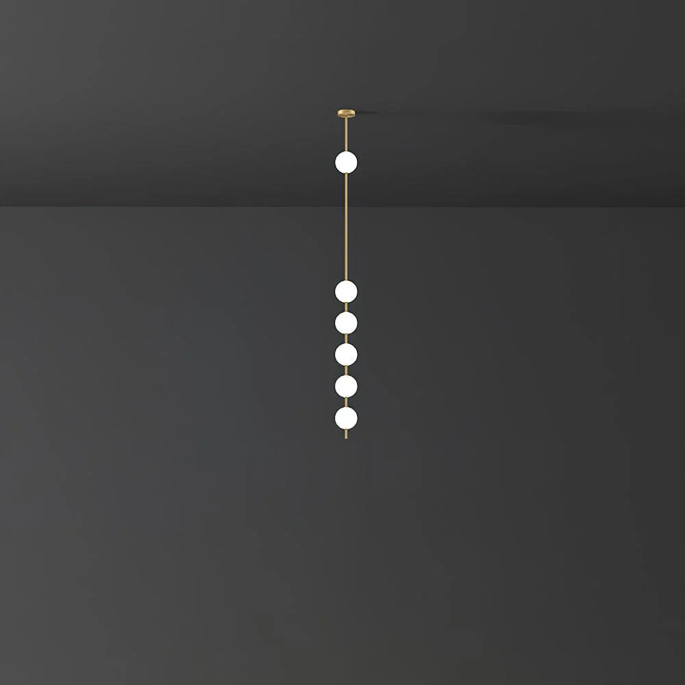 Halo Modern Brass Pendant Lamp - Image 19