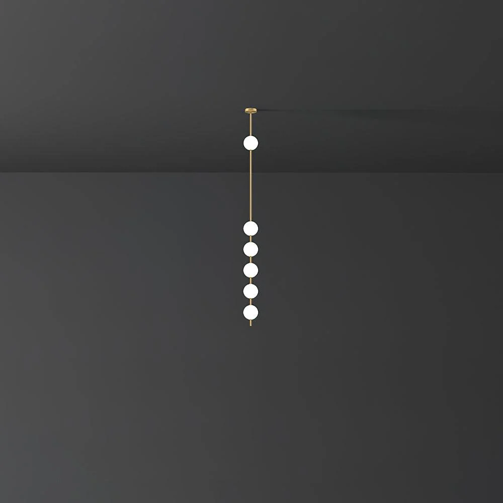 Halo Modern Brass Pendant Lamp - Image 21