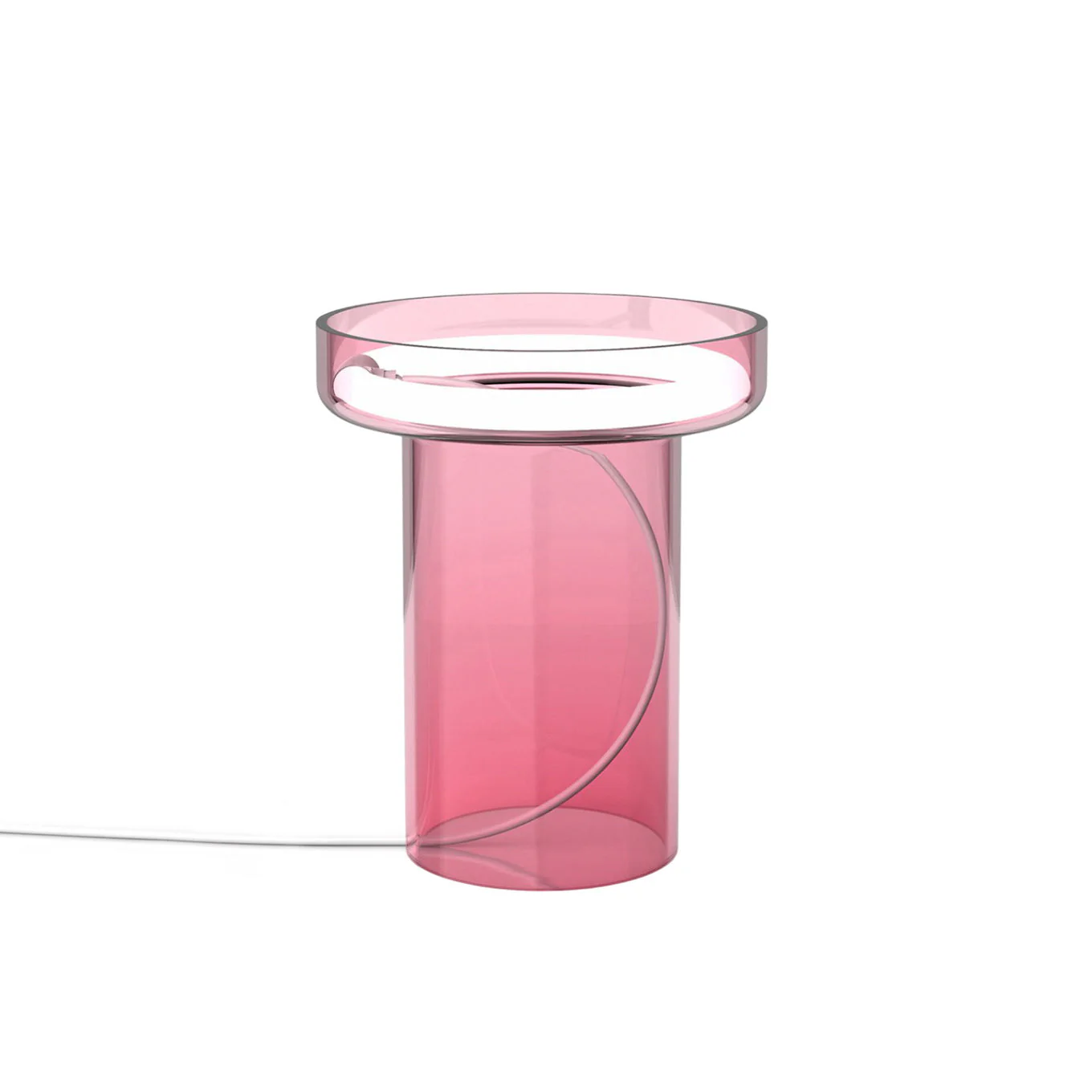 Halo Modern Glass Table Lamp