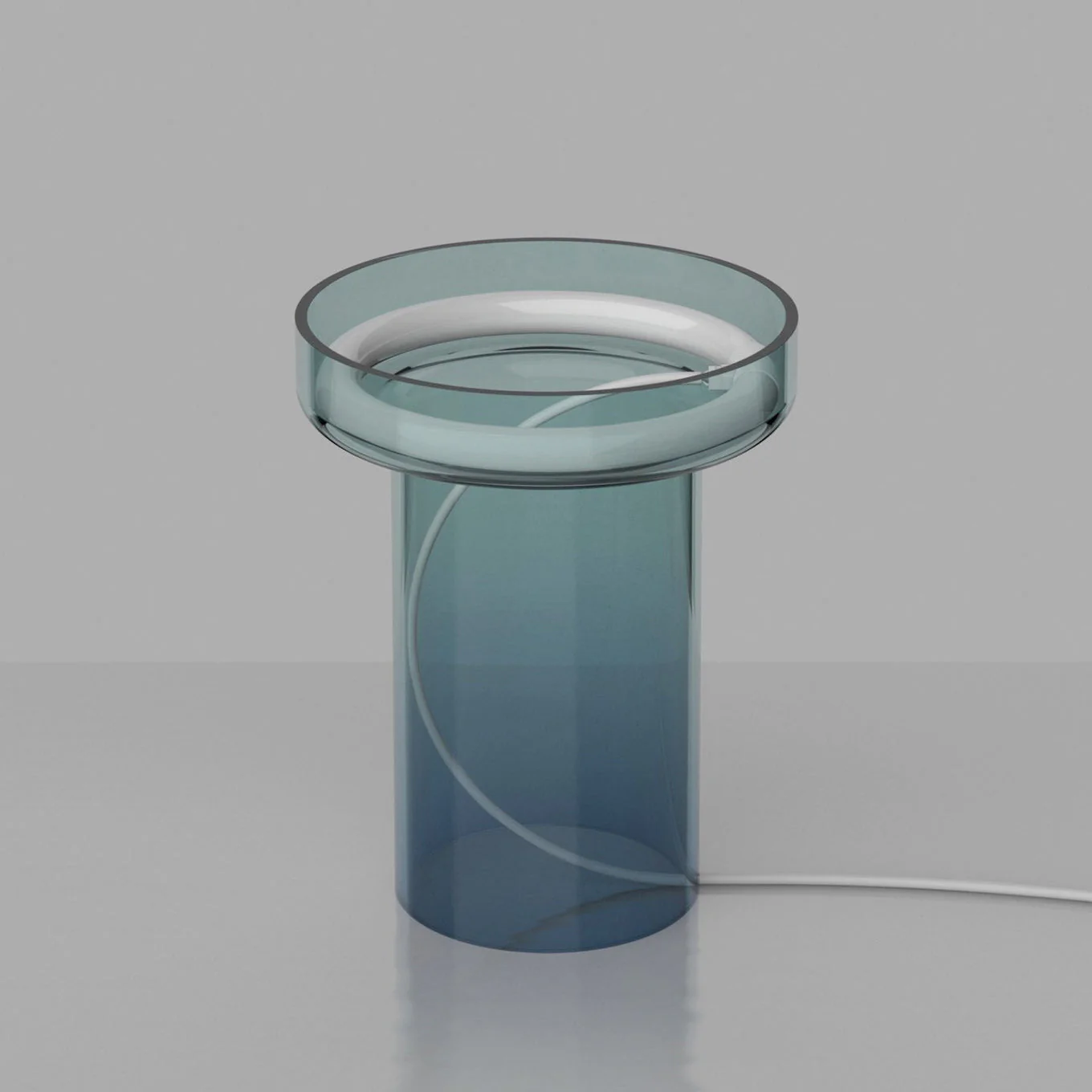 Halo Modern Glass Table Lamp - Image 14