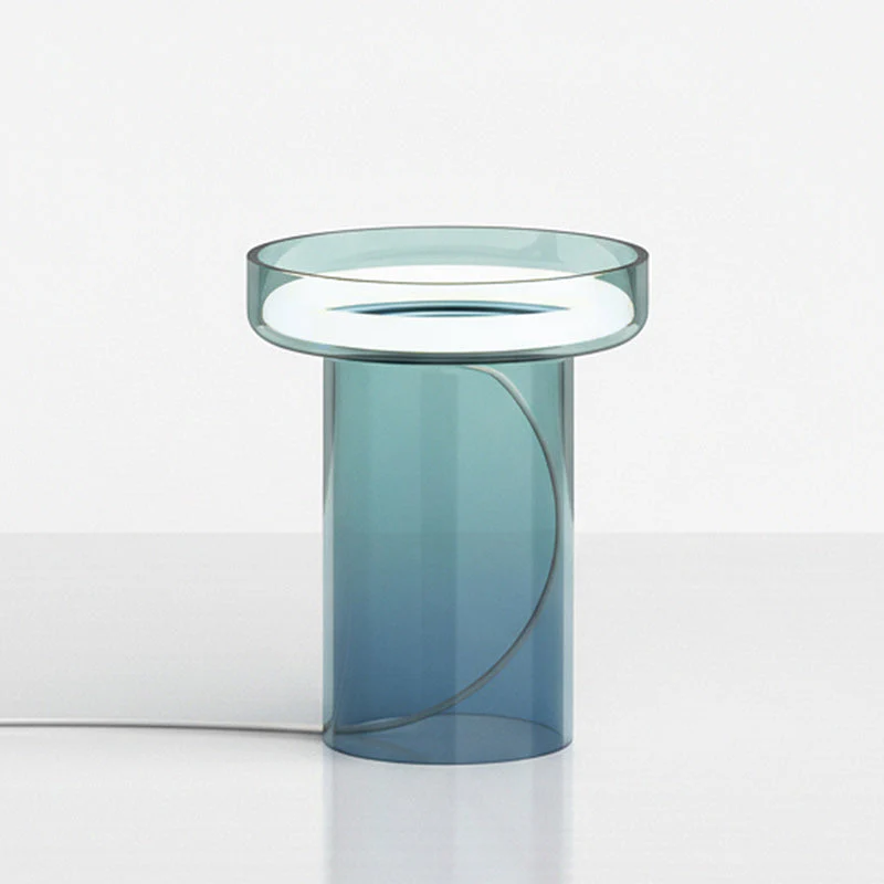 Halo Modern Glass Table Lamp - Image 16