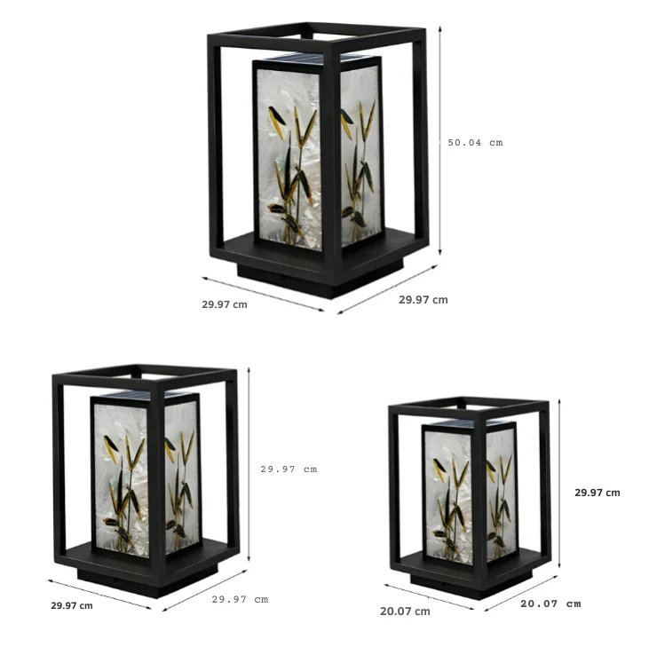Hamlin Artistic Landscape Outdoor Pathway Lights - Image 5