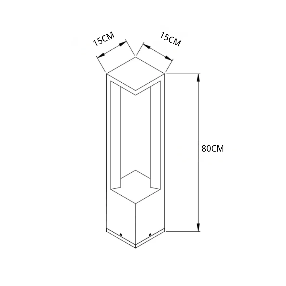 Handmaiden Cutout Minimalist Outdoor Lights - Image 7