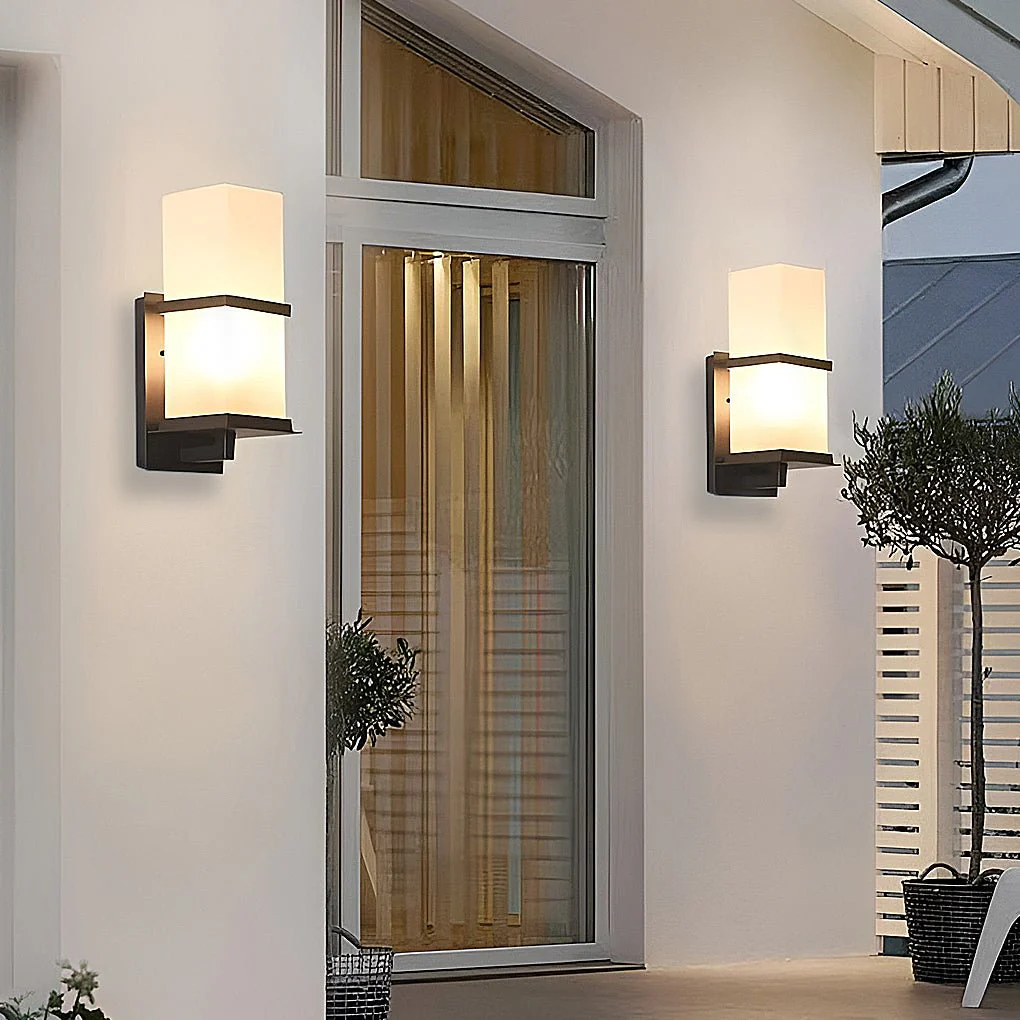 Hanna Modern Minimalist Outdoor Wall Lights - Image 4