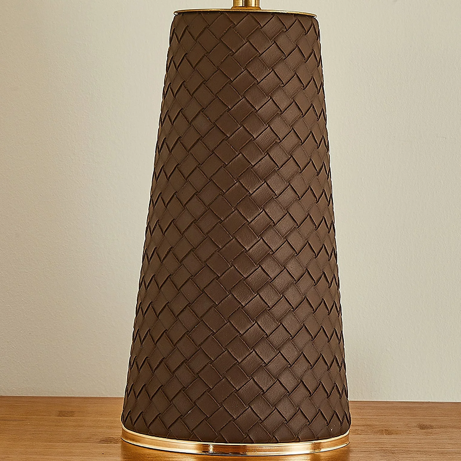 Hanover Modern Leather Table Lamp - Image 10