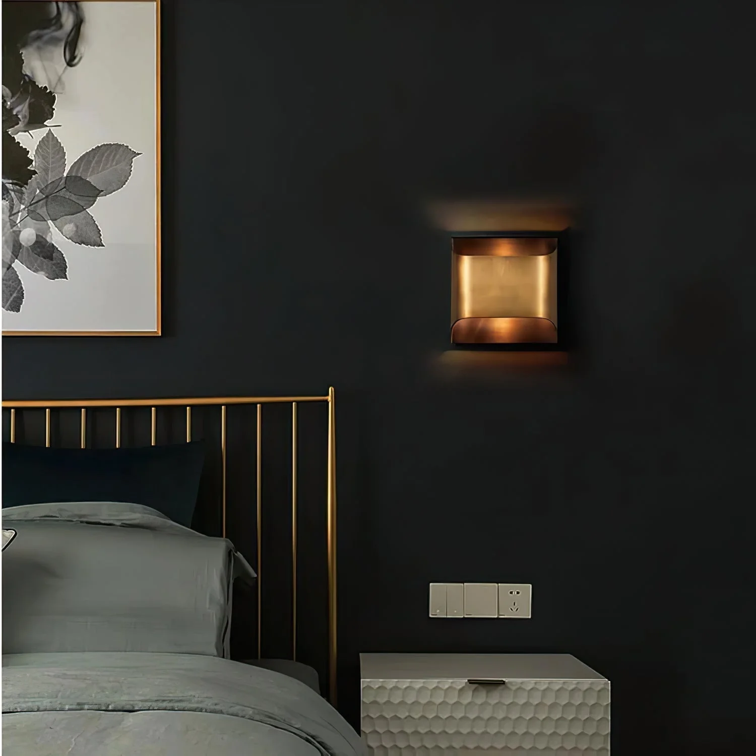 Hardy Nordic Art Brass Wall Lamp - Image 12