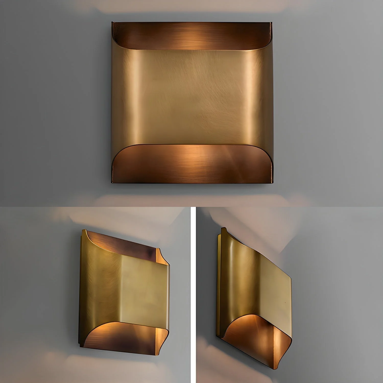 Hardy Nordic Art Brass Wall Lamp - Image 93