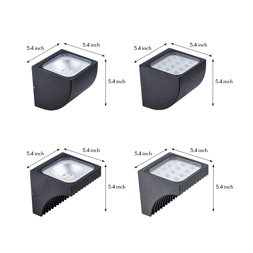 Harlan Industrial Minimalist Glass Outdoor Wall Light - Image 16