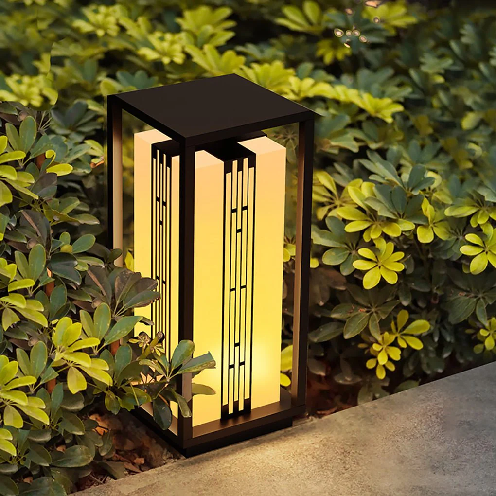 Harmoy Classic Elegant Retro Marble Outdoor Lamp - Image 4