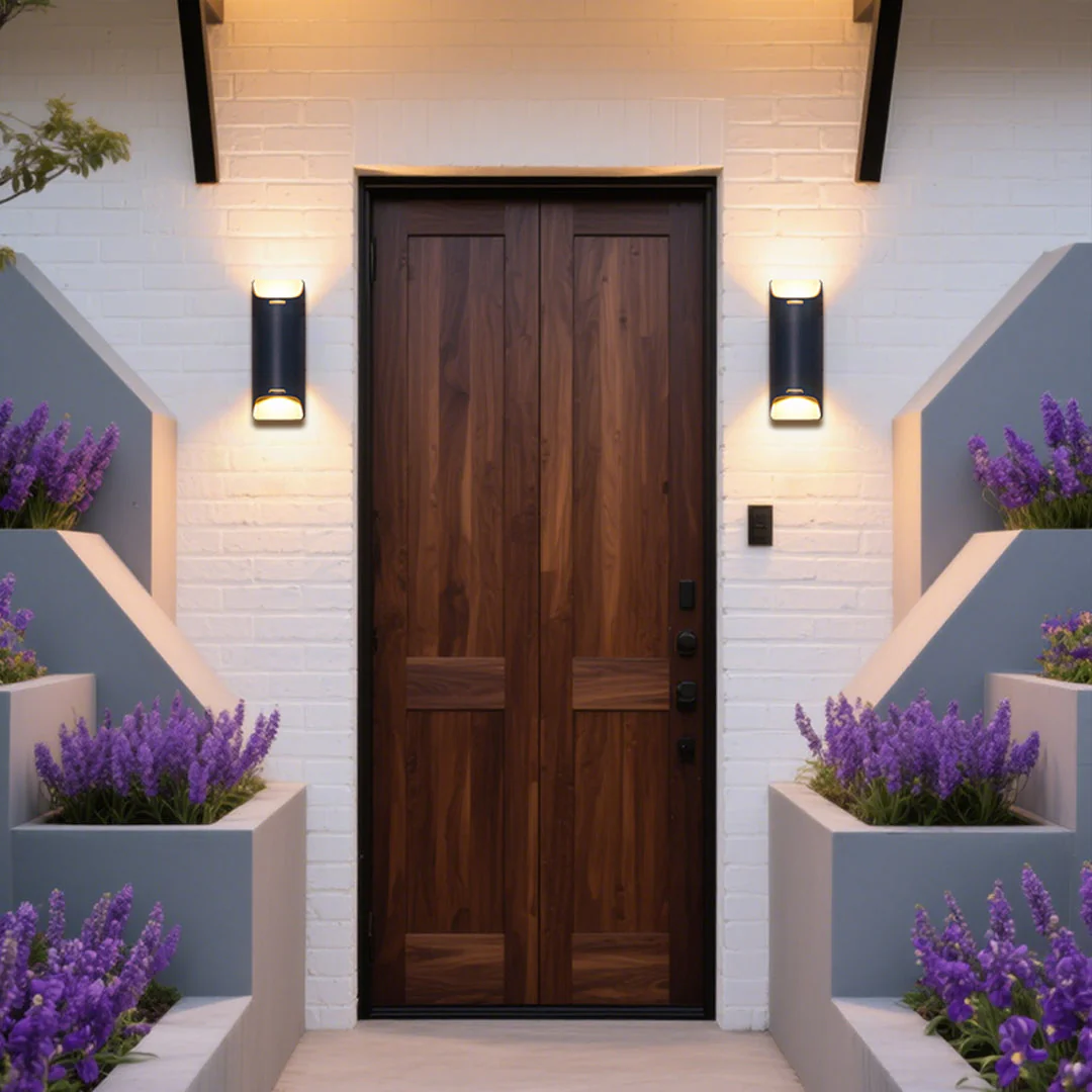 Harris LED Modern Outdoor Wall Lights - Image 2