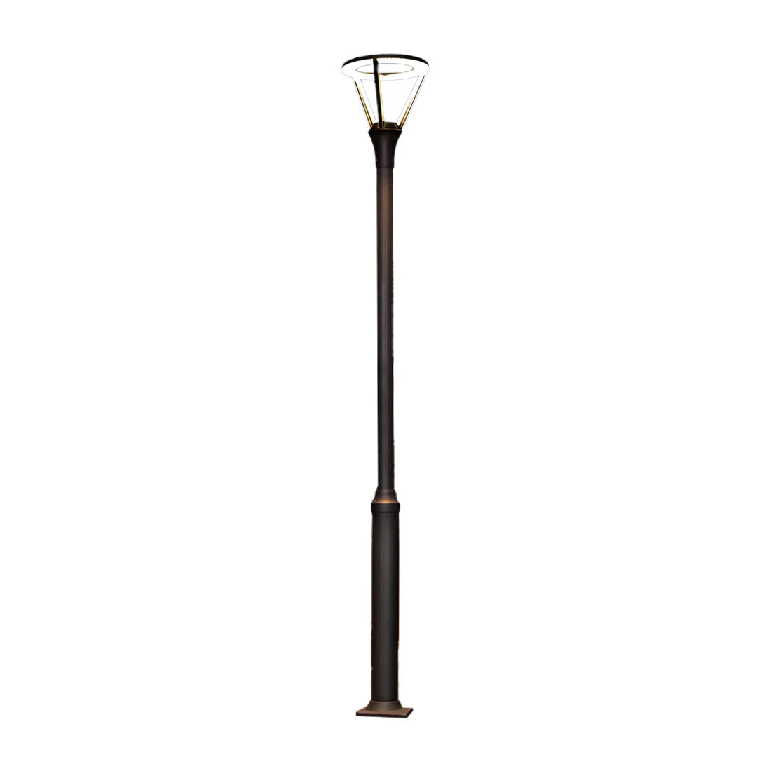 Hartley Minimalist LED Modern Outdoor Post Light - Image 8