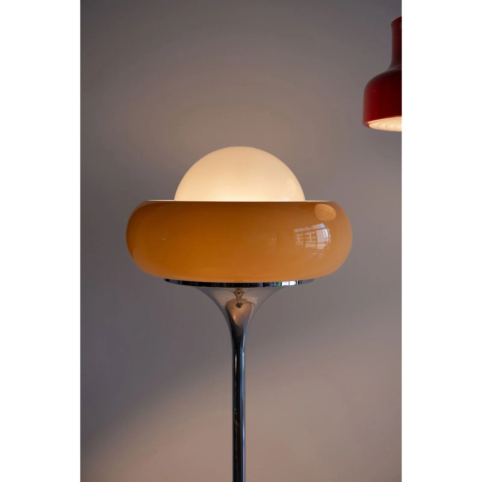 Harvey Modern Glass Floor Lamp - Image 14