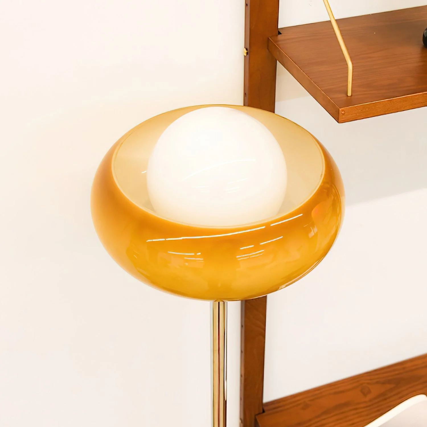 Harvey Modern Glass Floor Lamp - Image 5
