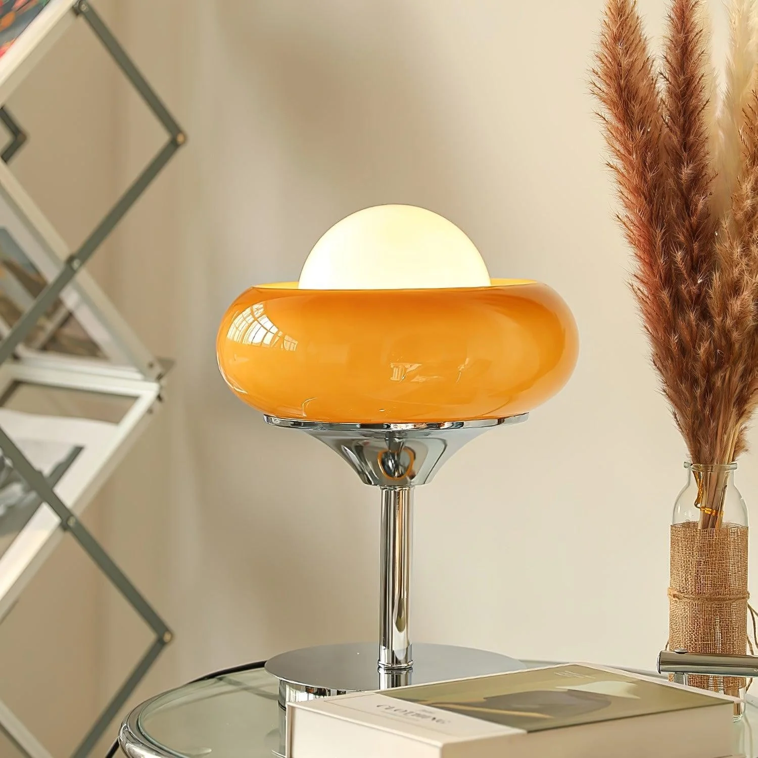 Harvey Modern Glass Table Lamp - Image 10