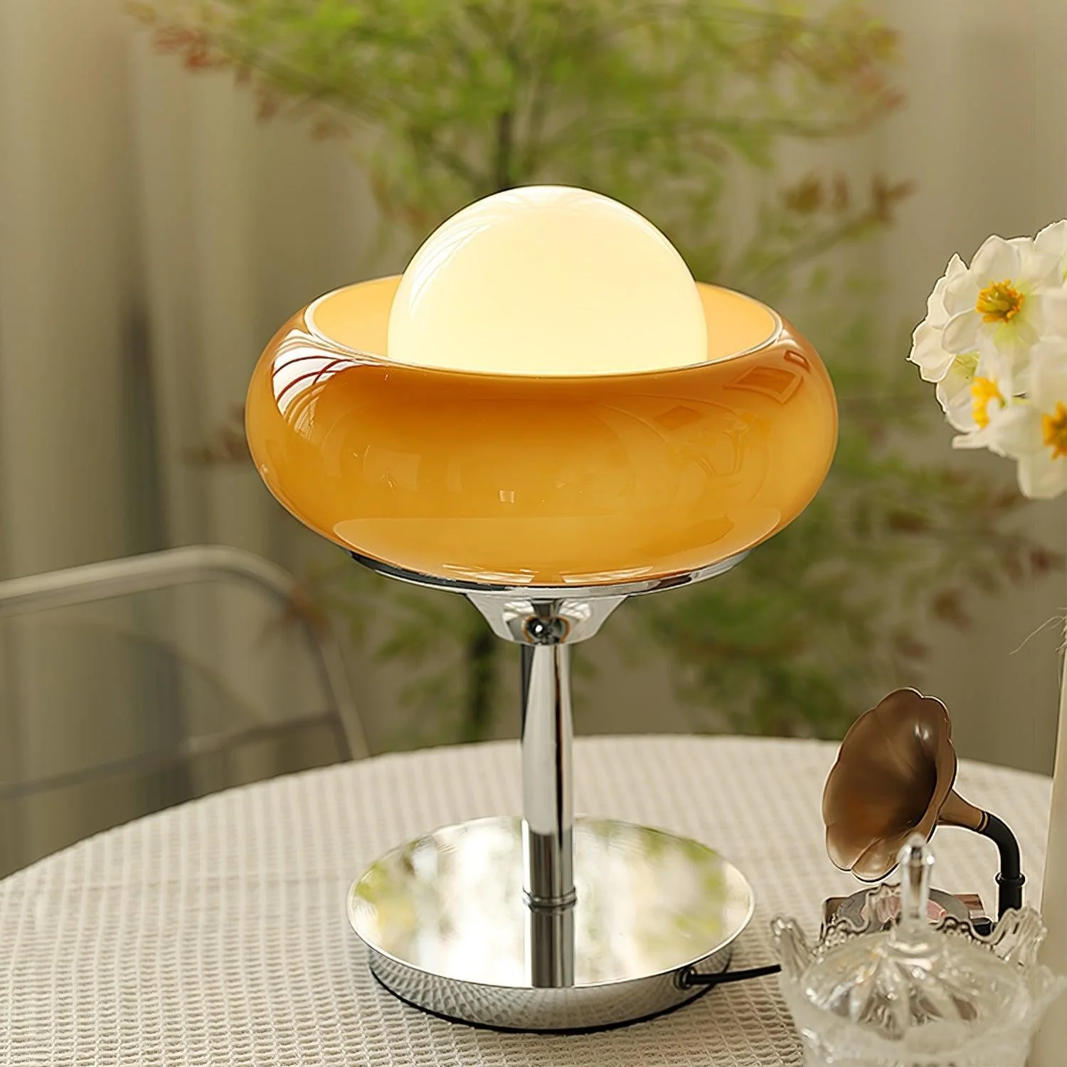 Harvey Modern Glass Table Lamp - Image 15