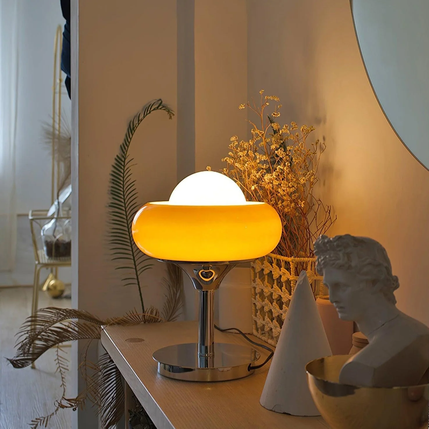 Harvey Modern Glass Table Lamp - Image 20