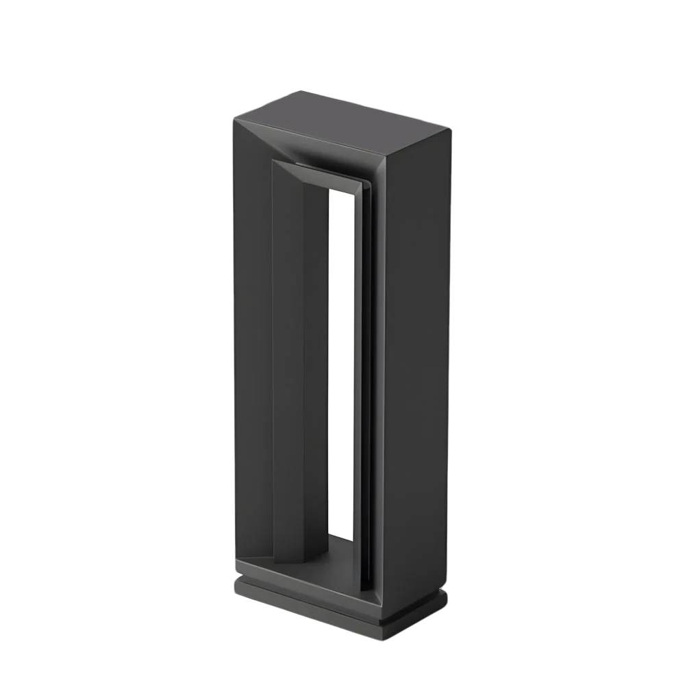 Hattie Arch Modern Minimalist Steel Outdoor Lawn Lights - Image 7