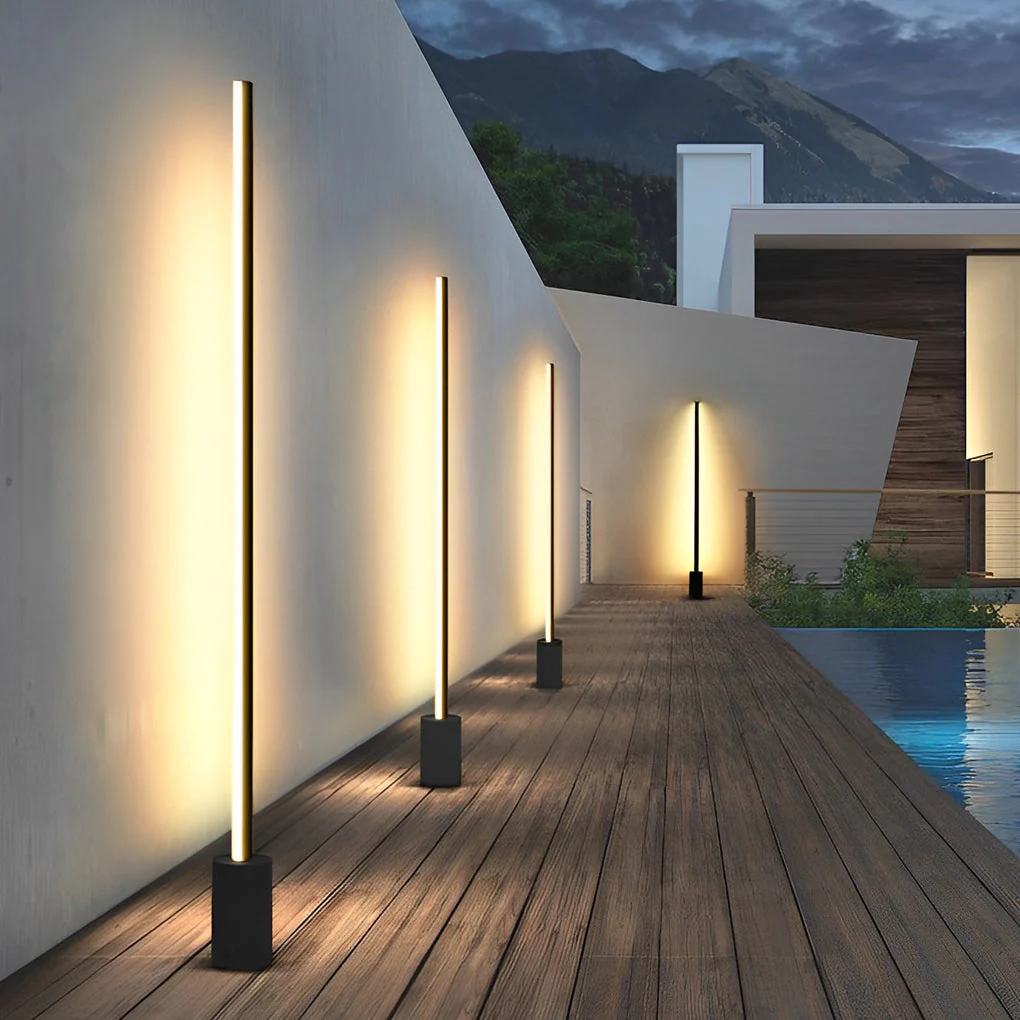 Hayle Minimalist Landscape Linear Outdoor Light