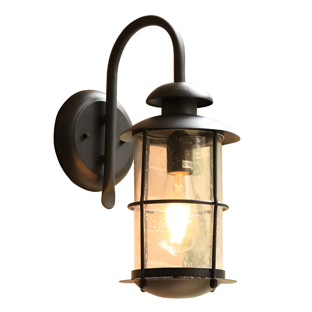 Healthy Creative LED Modern Glass Outdoor Wall Sconce Light - Image 5