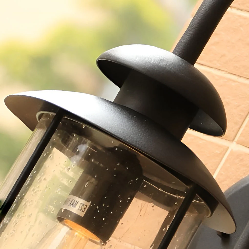 Healthy Creative LED Modern Glass Outdoor Wall Sconce Light - Image 6