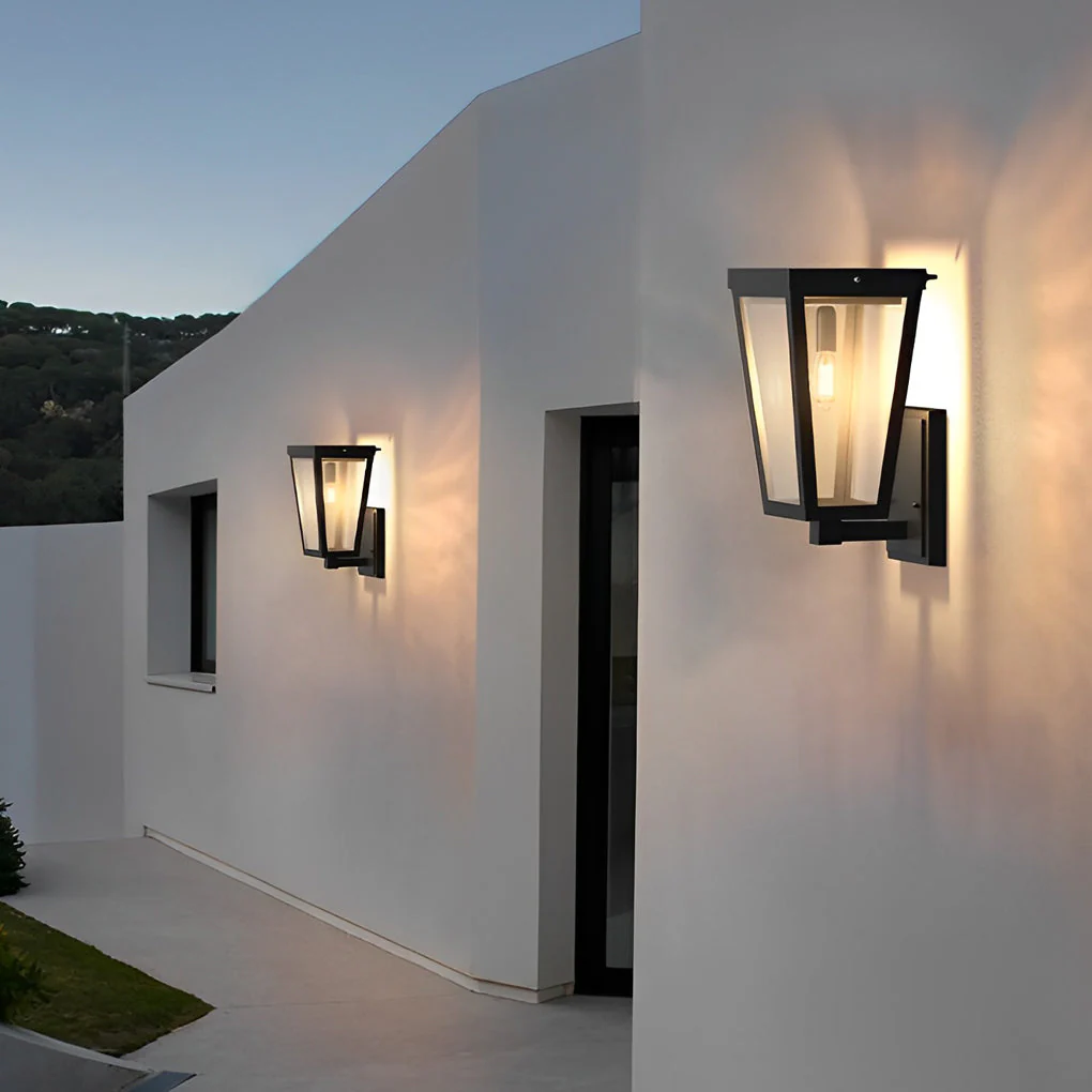 Helna Square Control LED Outdoor Wall Lights - Image 2