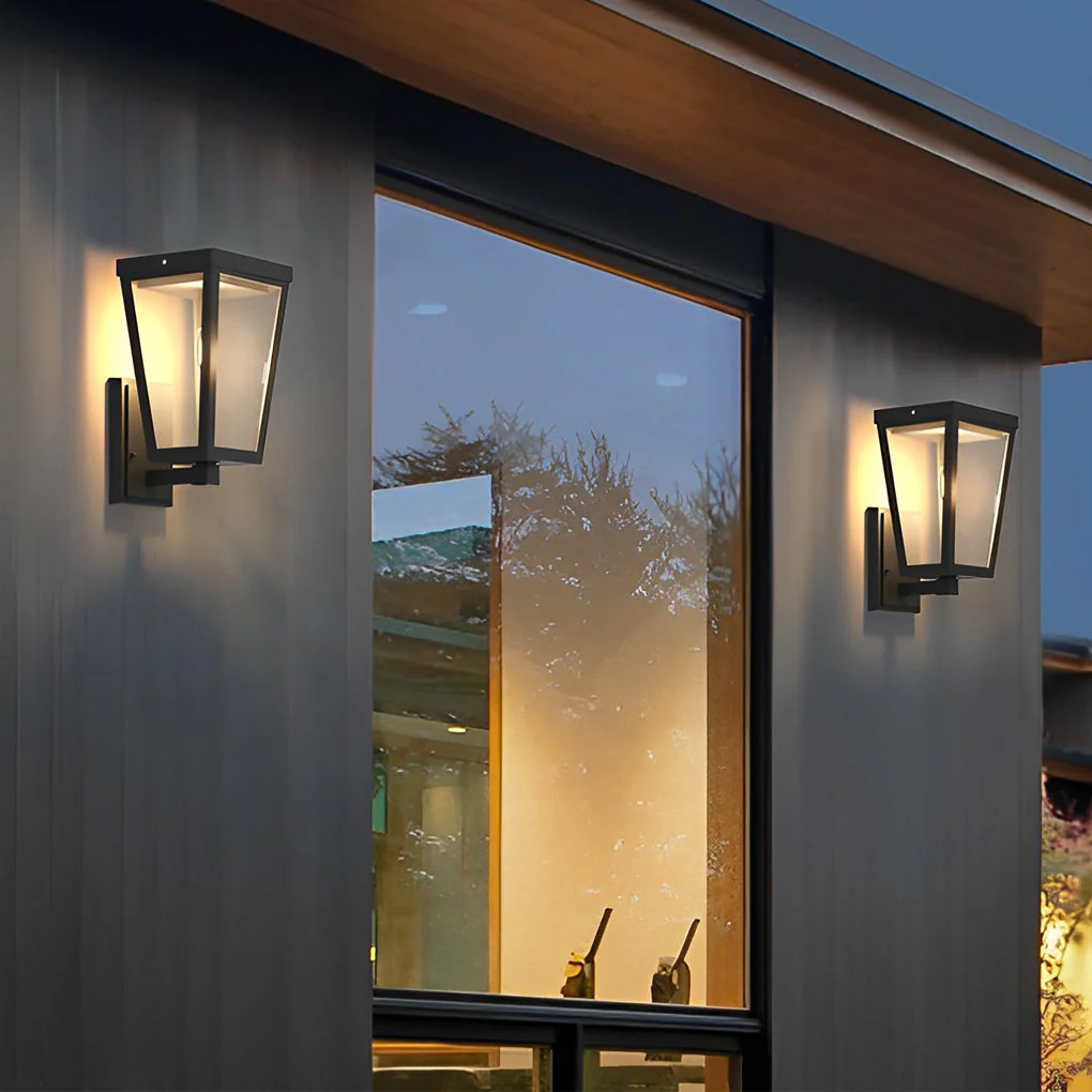 Helna Square Control LED Outdoor Wall Lights - Image 4