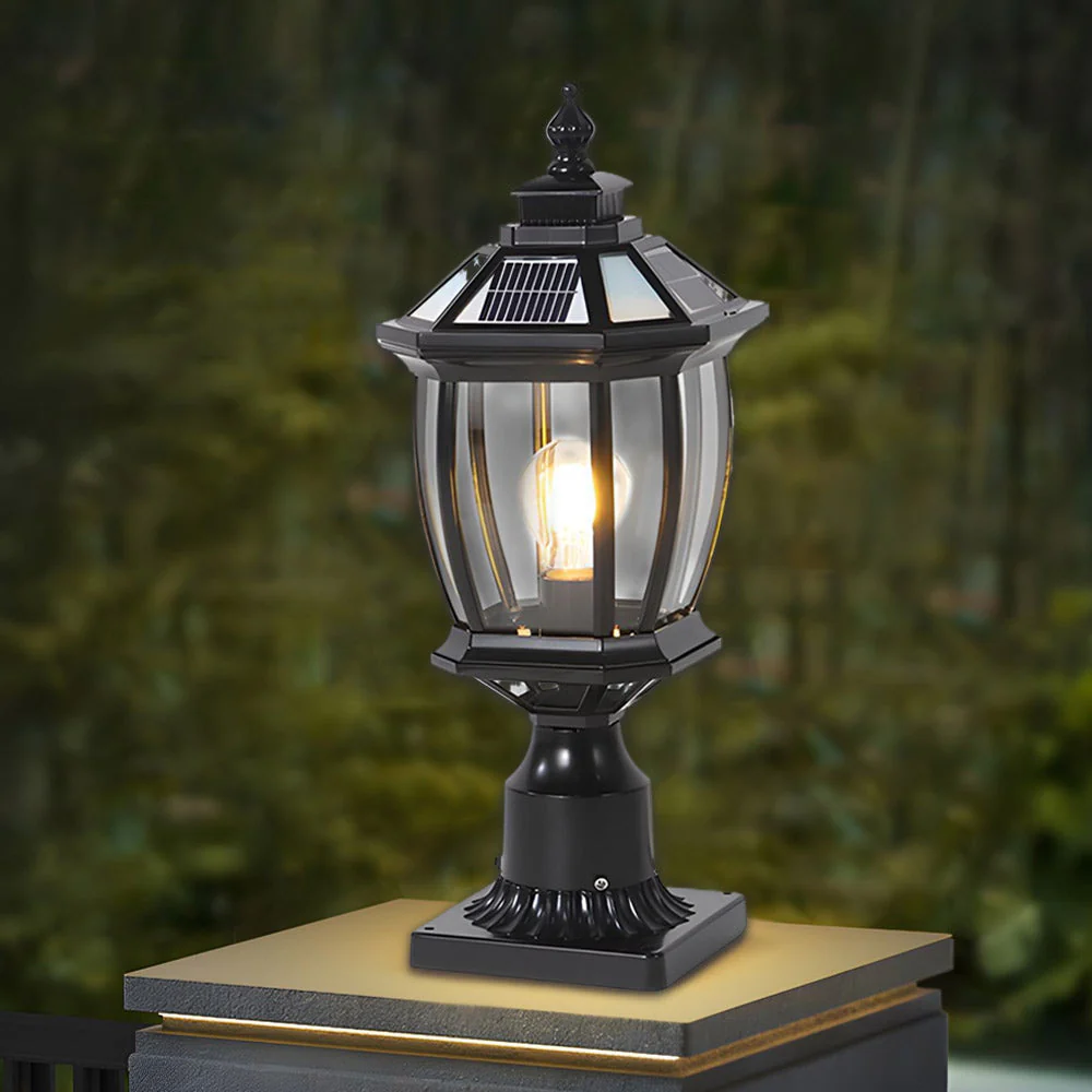Herbert LED Column Outdoor Pillar Lights - Image 14