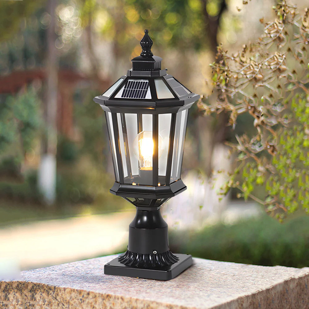 Herbert LED Column Outdoor Pillar Lights - Image 17