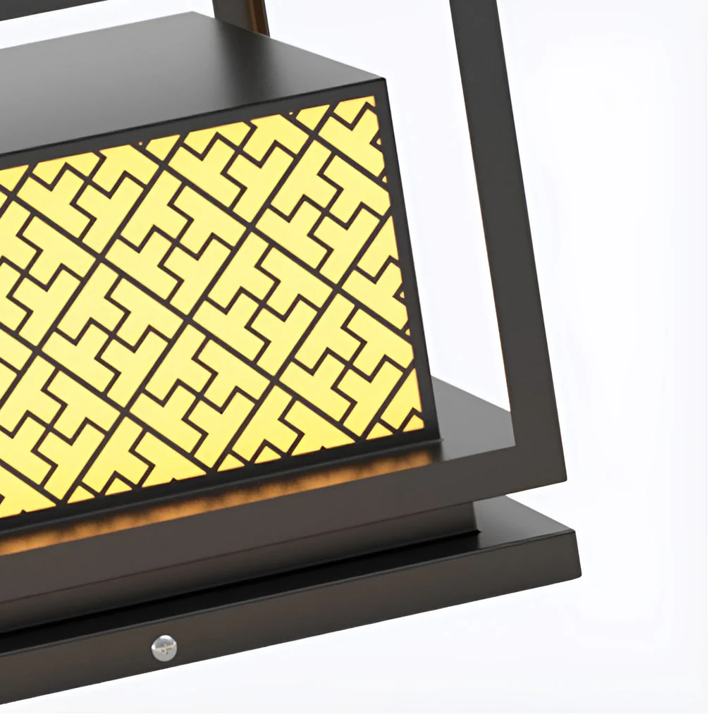 Hetty Square Modern Solar Outdoor Light - Image 3