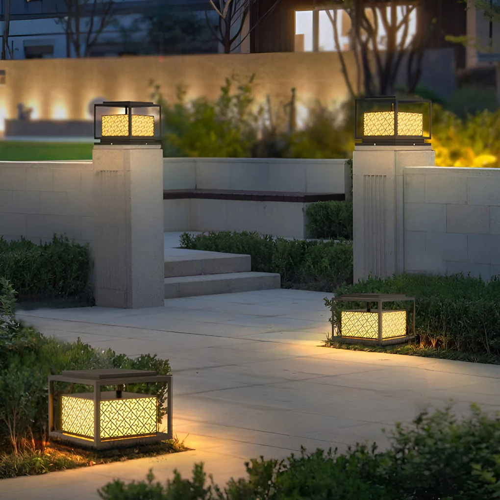 Hetty Square Modern Solar Outdoor Light - Image 6