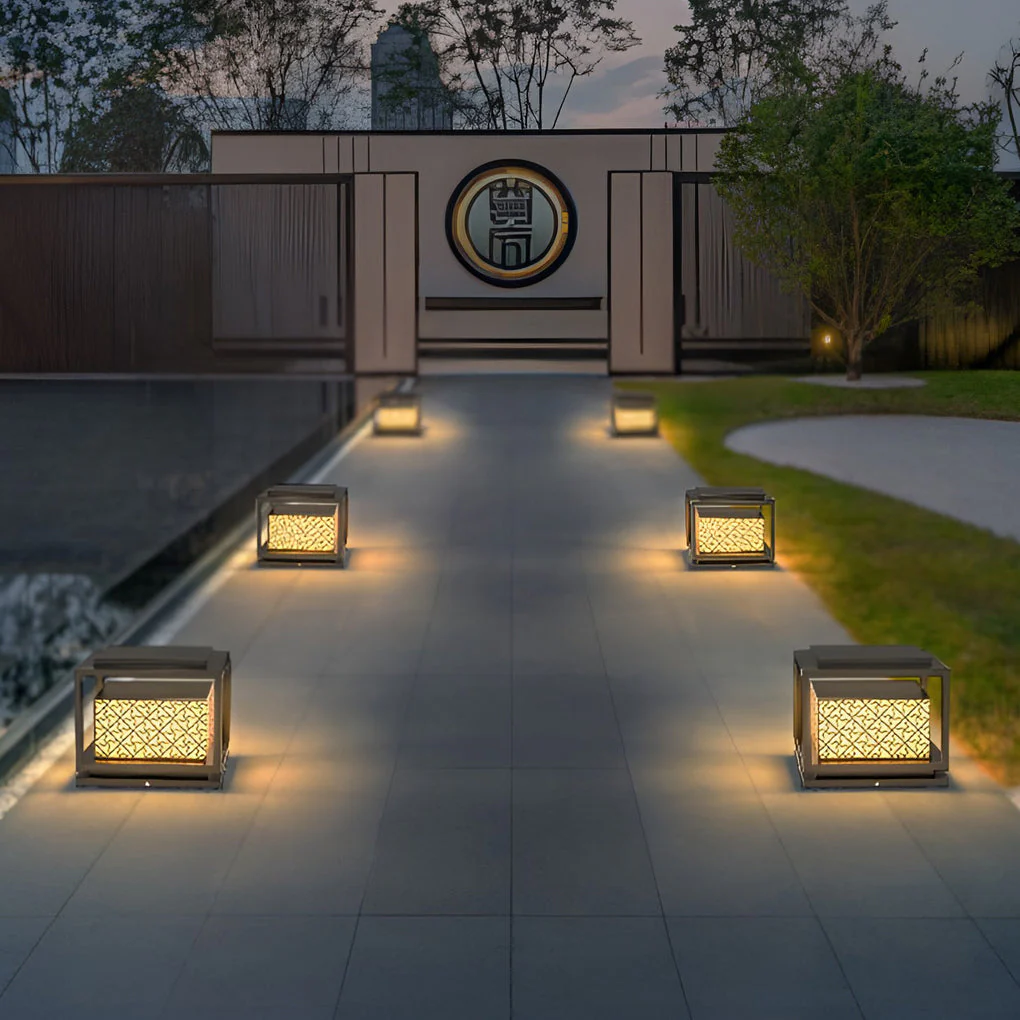 Hetty Square Modern Solar Outdoor Light - Image 7