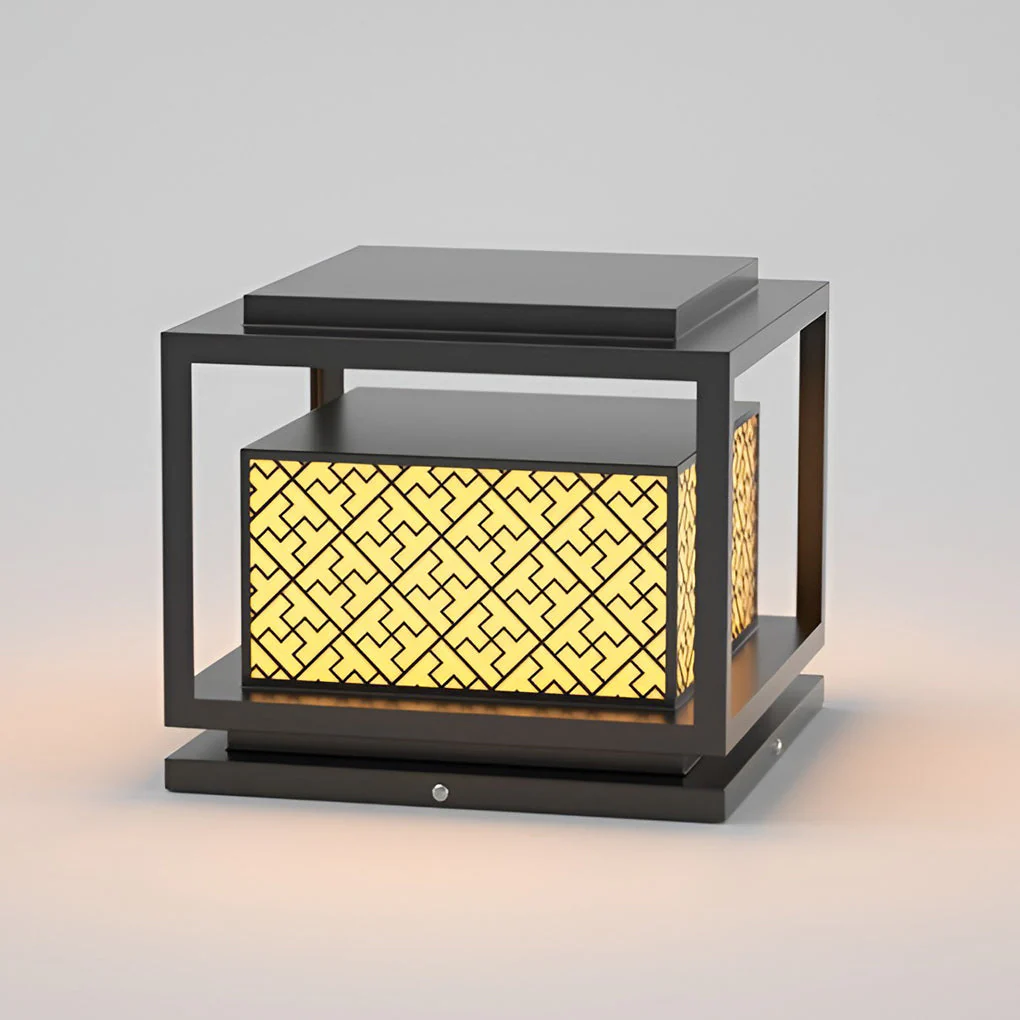 Hetty Square Modern Solar Outdoor Light - Image 8